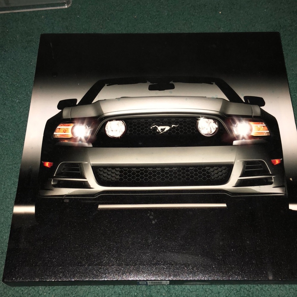 A Ford mustang Frame